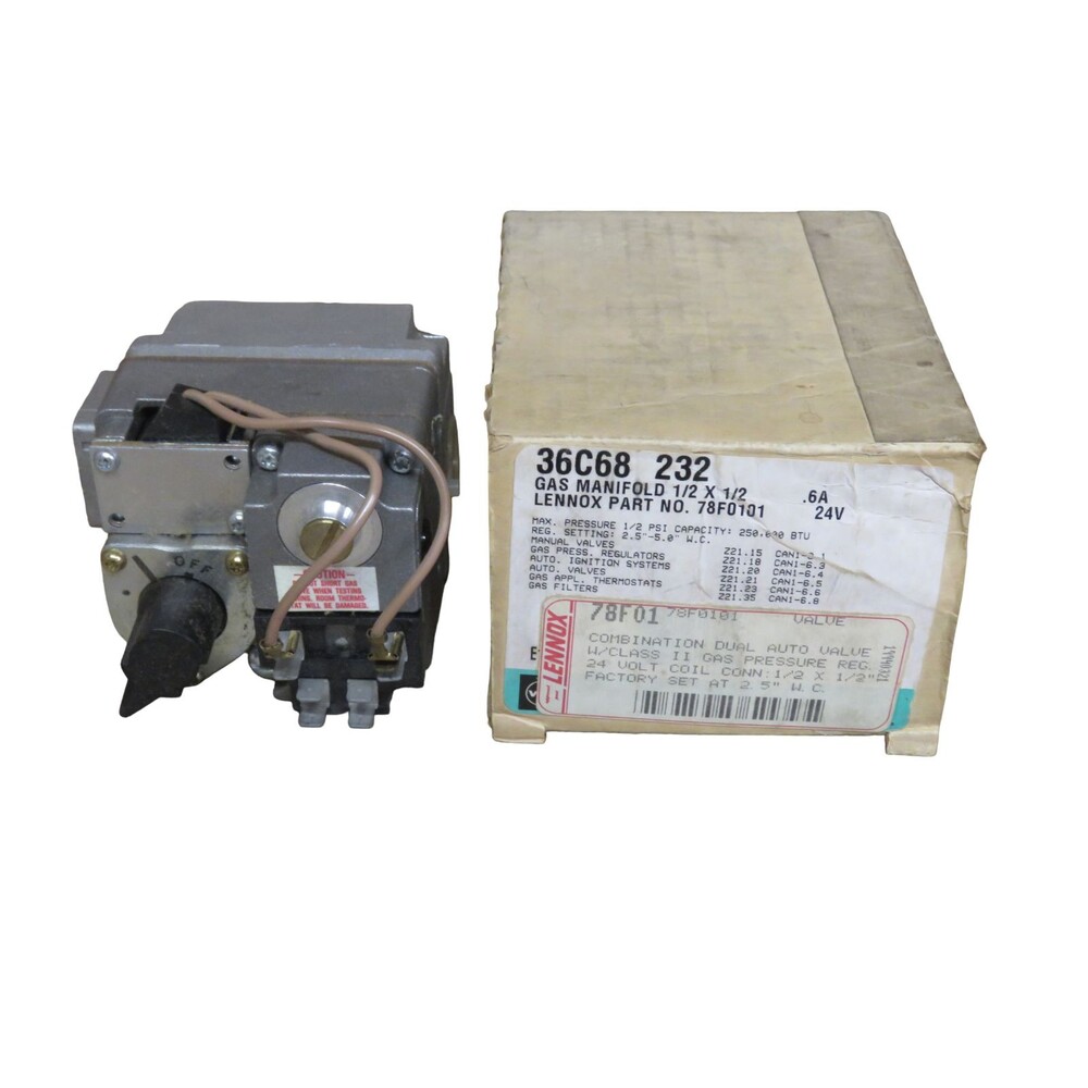 Lennox 36C68 232 Gas Manifold 78F0101 - NEW